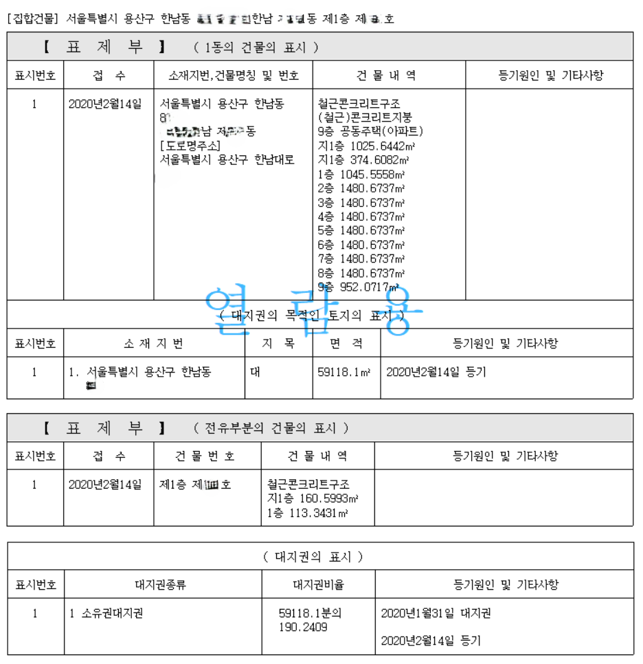 부동산 등기부