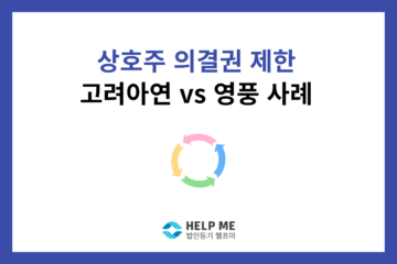 상호주 의결권 제한